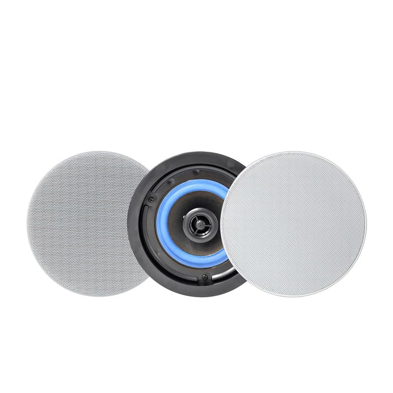 Herdio 4 Inches Flush Mount 2 Way Full Range in Wall Bluetooth Ceiling Speakers,Great for Humid Indoor Outdoor Placement Bath, Kitchen,Bedroom,Covered Porches A Pair - Image 1